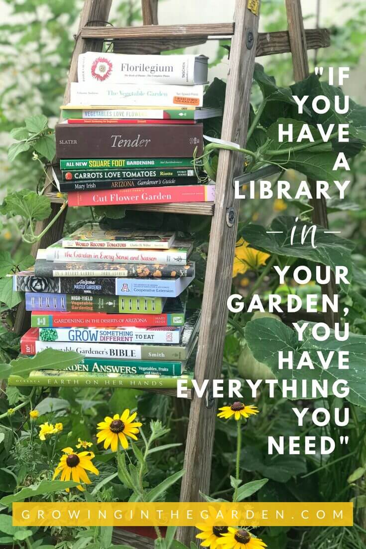 5 Best Gardening Books #gardening #books #gardenbooks