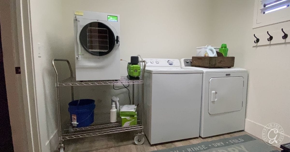 Cart for freeze dryer
