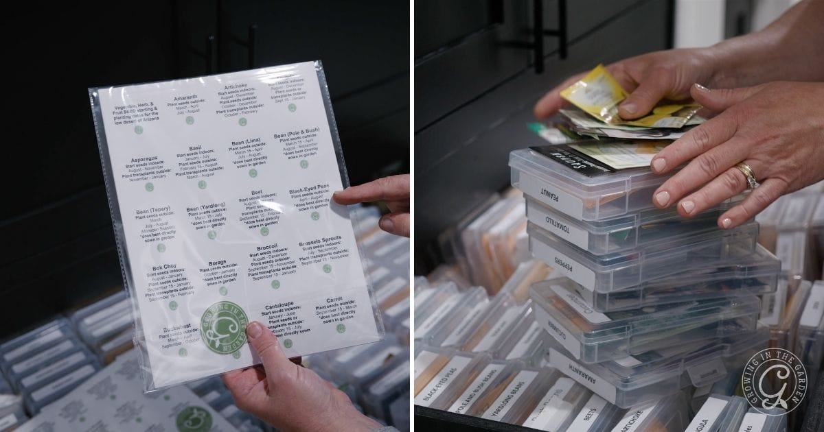 Seed Storage Labels