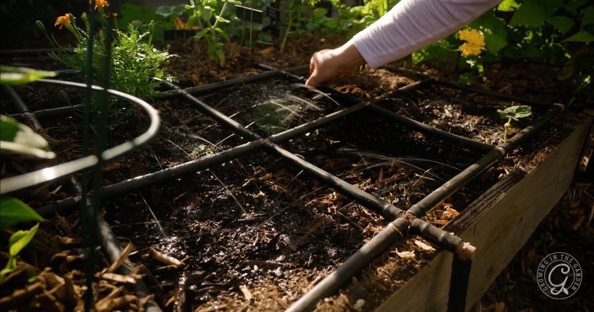 Check your watering system to ensure it is working properly before spring