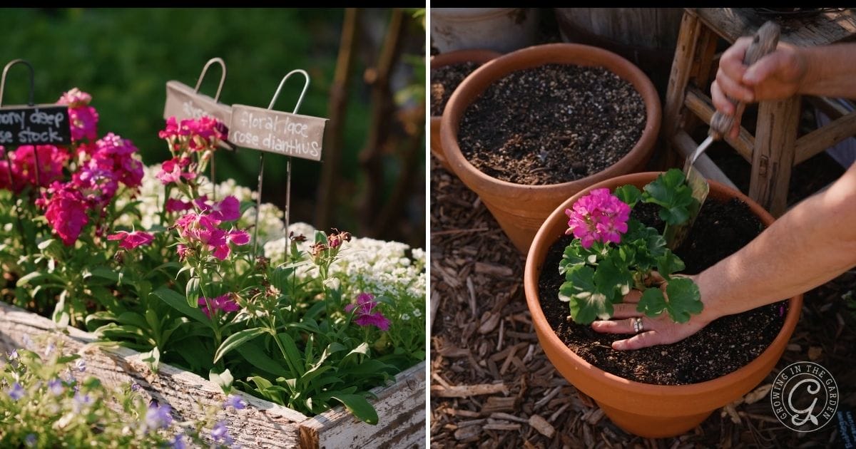 Flower Gardening Tasks