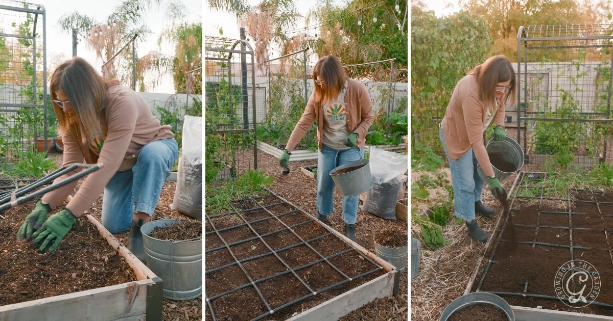 Get garden beds ready to plant