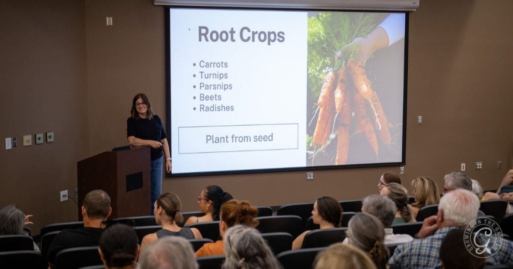 connect with other gardeners at garden classes